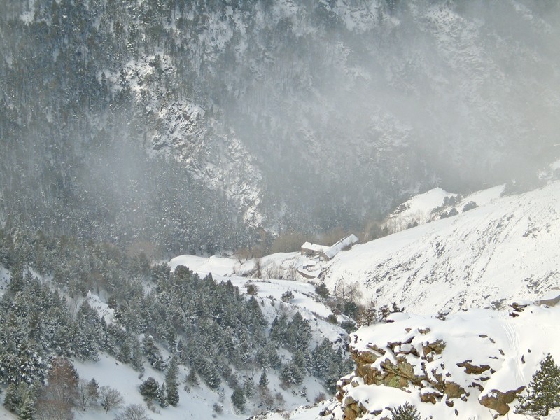 Rec de la Calleta : et le Mas Patiras .