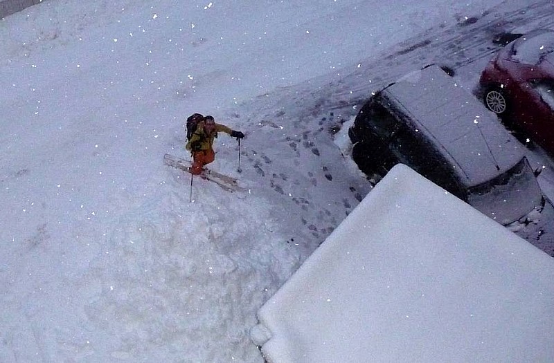 #6 Mont Veyrier : Retour maison skis aux pieds ! Mont Veyrier : Retour maison skis aux pieds !