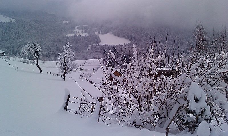 Conditions du jour à 11h30 : ça sera pareil toute la journée ...