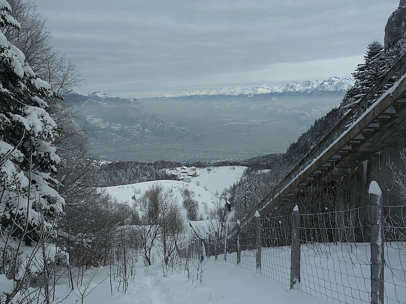 Tremplin : début de la partie exotique de la descente