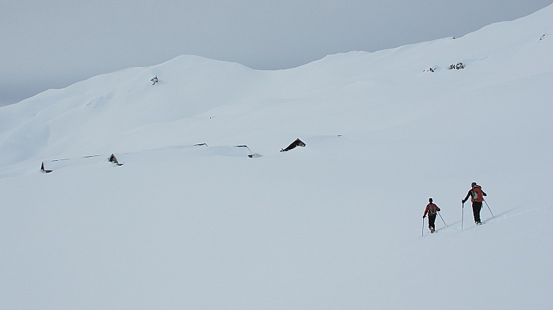 Montée Croix de Bagnaz : Chalets de la Bagnaz