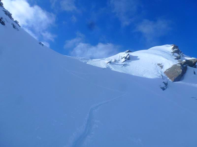 Pointe de Chaborgne : La sortie