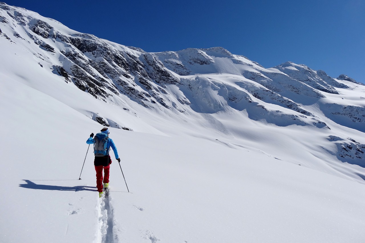 Un cadre superbe : Sous les dôme du Génépy.