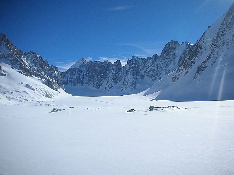 Glacier d' Argentière : Immensité !