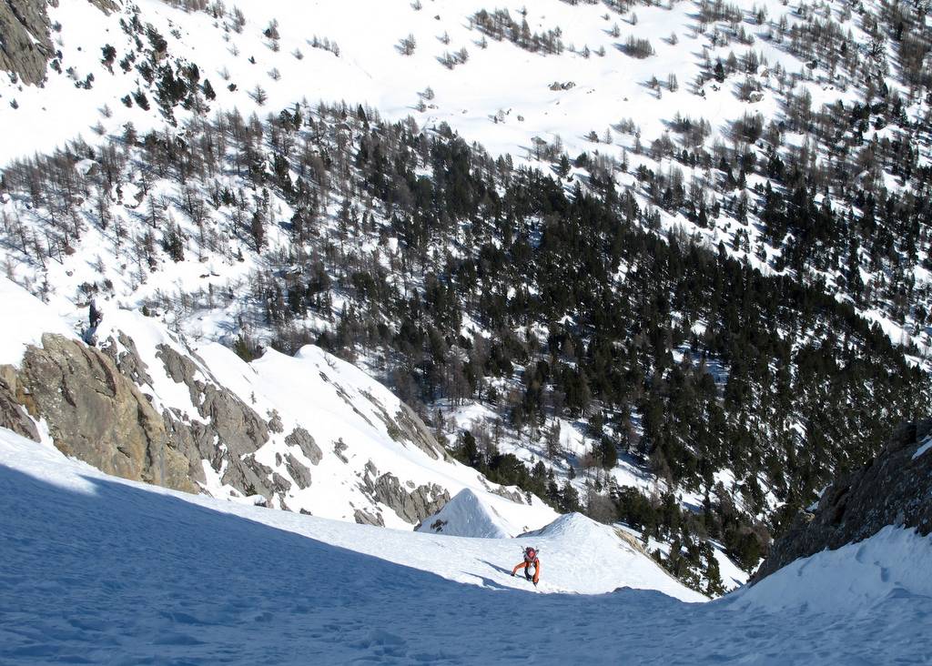 Le couloir de sortie