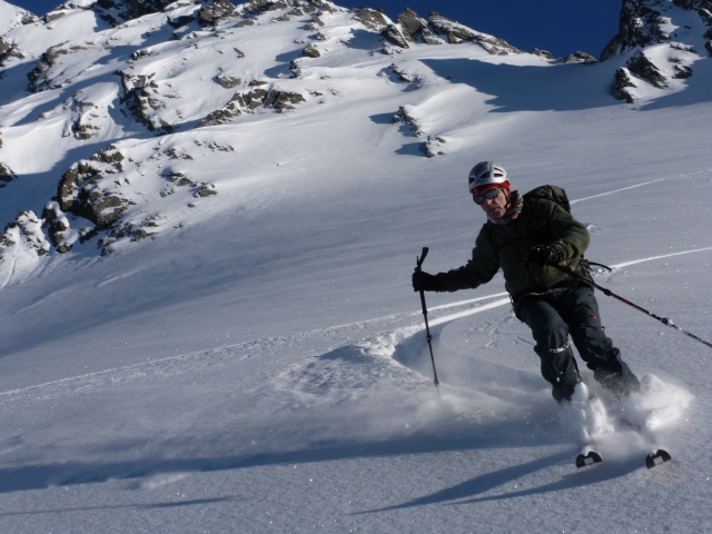 Roc de Blanchon : Superbe neige malgré nos jambes un peu fatiguées