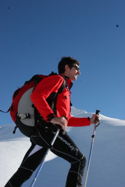 Dans l'effort : Patrick en action !!