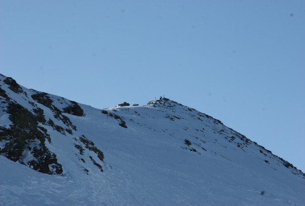 Le Ruitor : Vue sur le sommet final le Ruitor