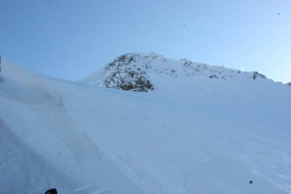 Col de l'Invernet : Photo prise avant la sortie du col de l'Invernet