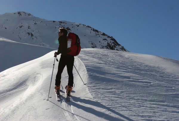 Louis se repose et admire le paysage !!