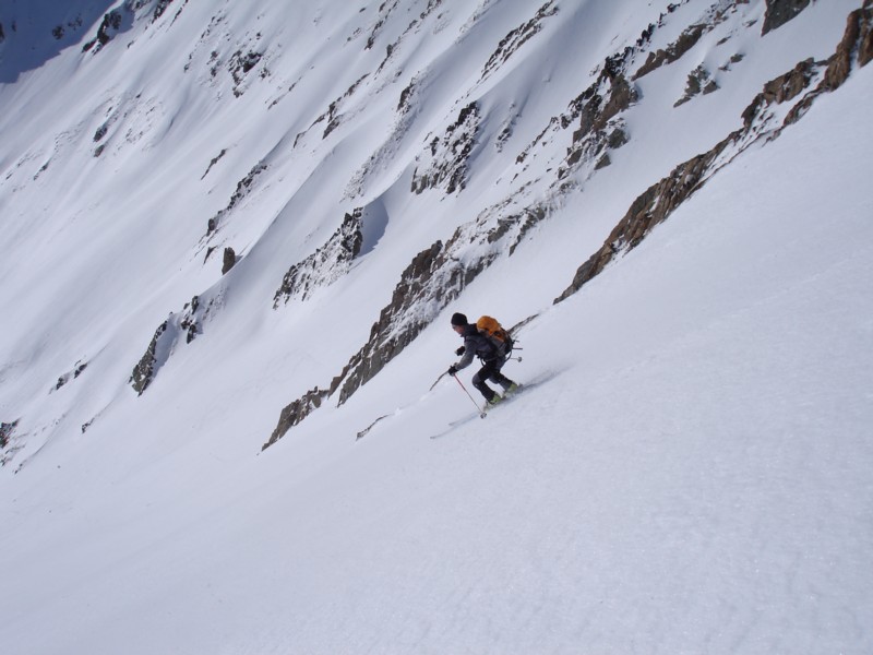 Moquette dans la combe SW : Veloski se lache