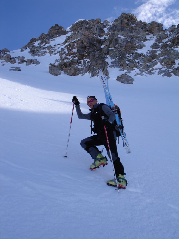 Dans le haut du couloir : Le retour du soleil nous redonne du coeur à l'ouvrage ...