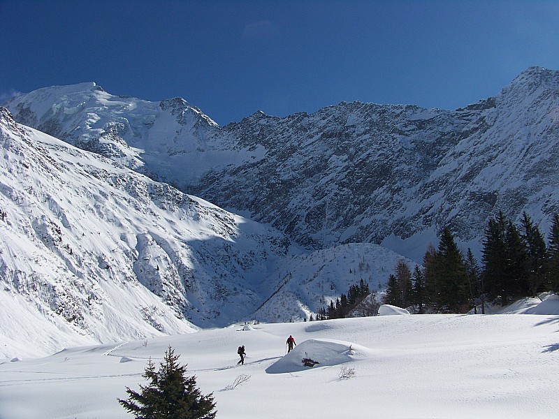 chalet de l'are : Cadre magnifique pour une initiation. On va bien rigoler dans la descente de la moraine:)