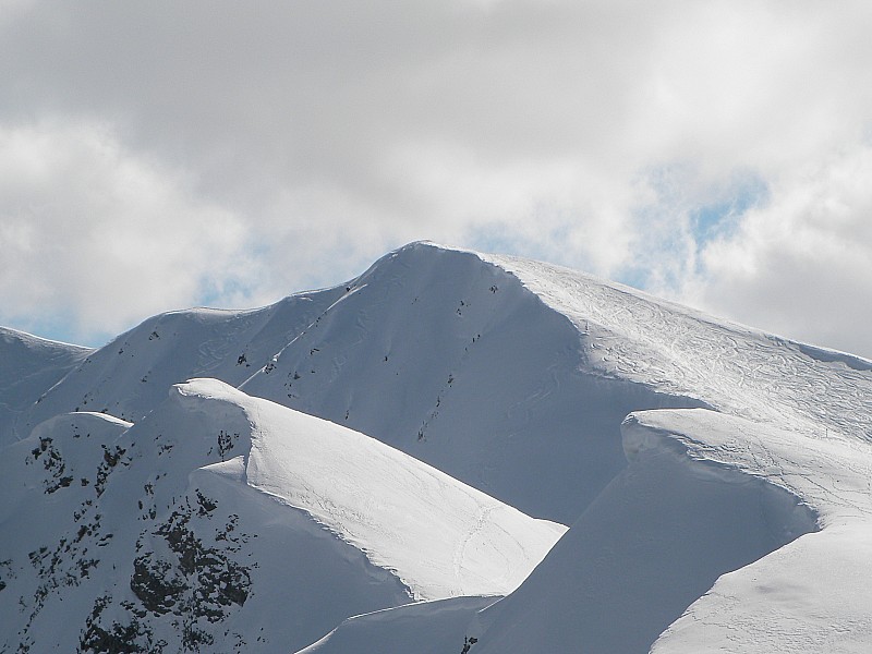 Mont jovet : pris du mont des archers