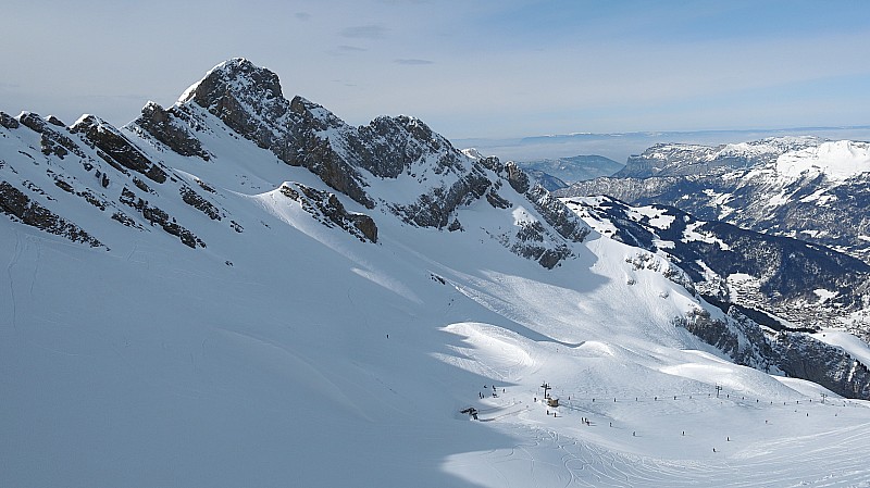 Col S de Torchère : Pentes débonnaires coté Torchère