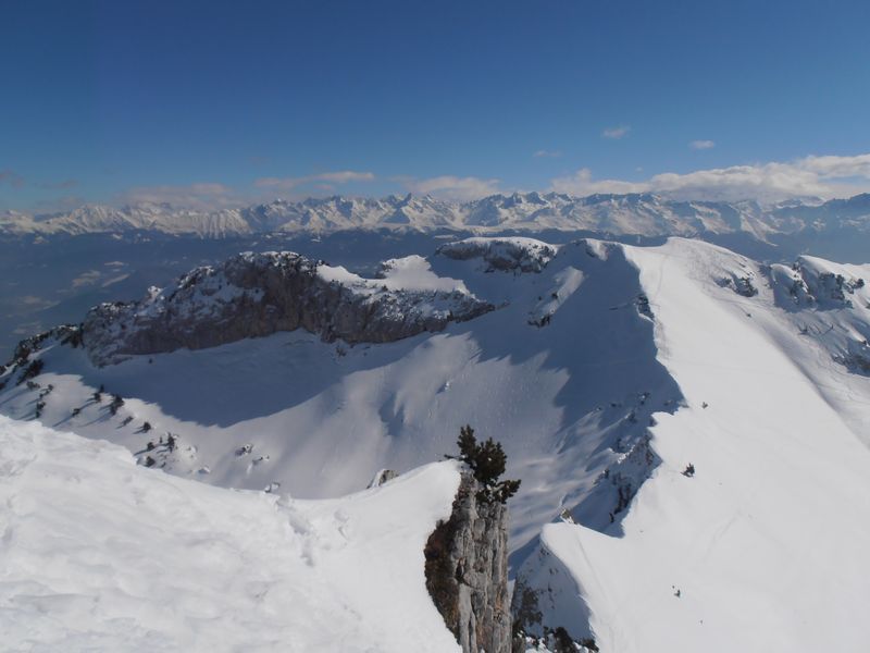 vue sur dôme de Bellefond : très beau