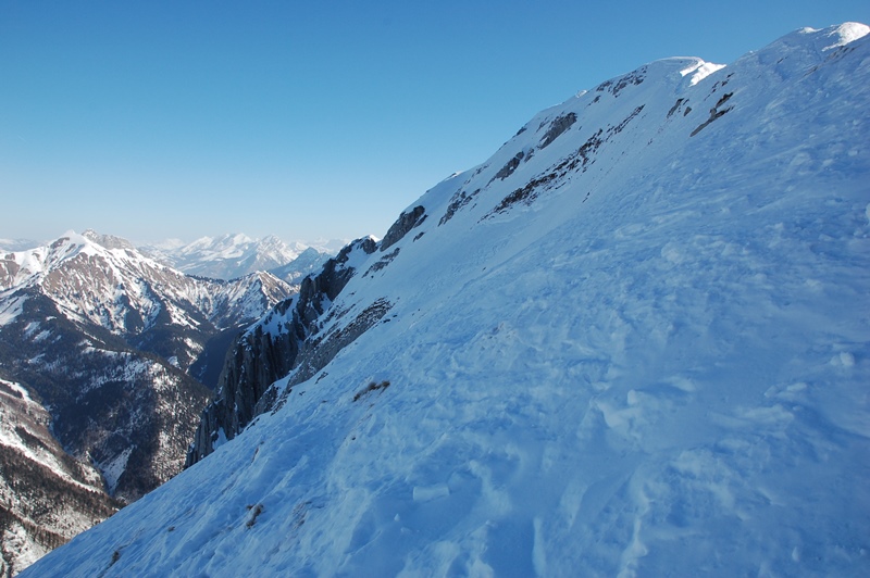 P'tit coup d'oeil coté Nord : Bien poudreux de ce coté