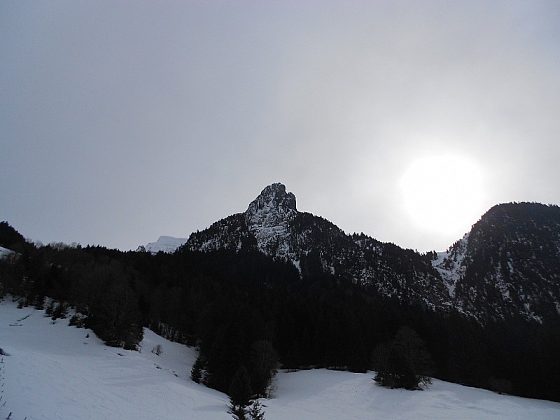 l aiguille de Manigod : elle est belle cette aiguille