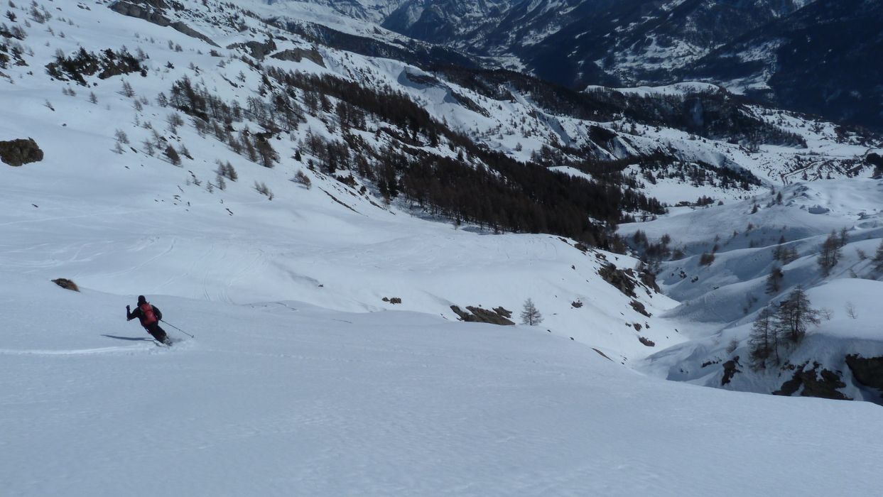 Du très bon ski : En évitant les pentes les plus tracées