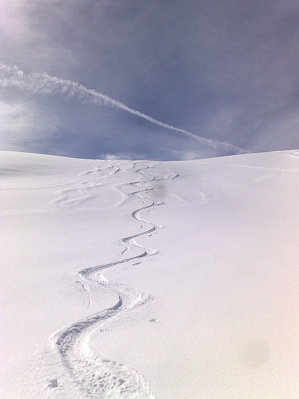 Sous le col de Grassaz : Pas mal aussi