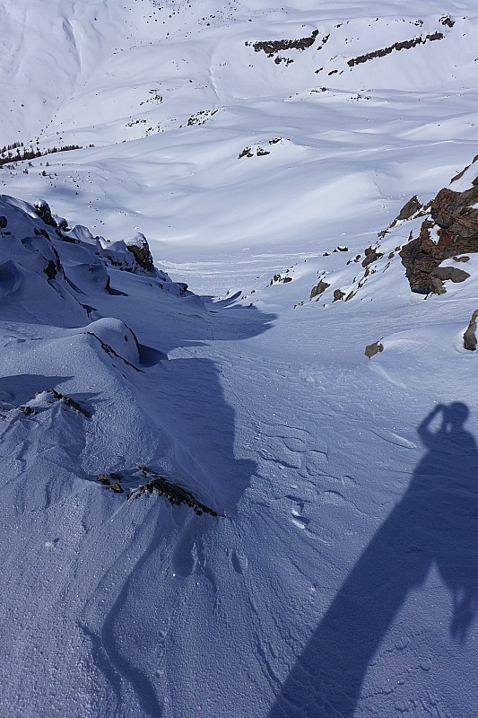 Départ du couloir nord : miam-miam.