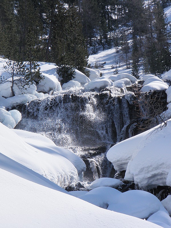 Cascade des Oules : traverser sans trop se mouiller