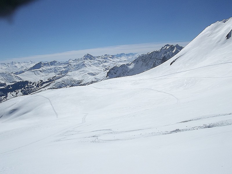 montée finale : neige juste comme il faut dans la montée du bellachat mais la fatigue se fait sentir les photos sont moins cadrées
