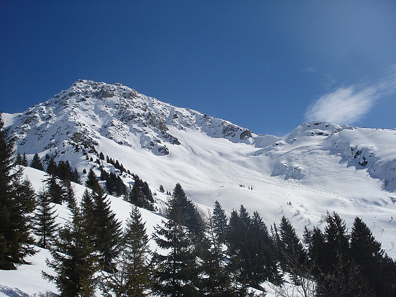 PT DU DARD : vue integrale de la descente