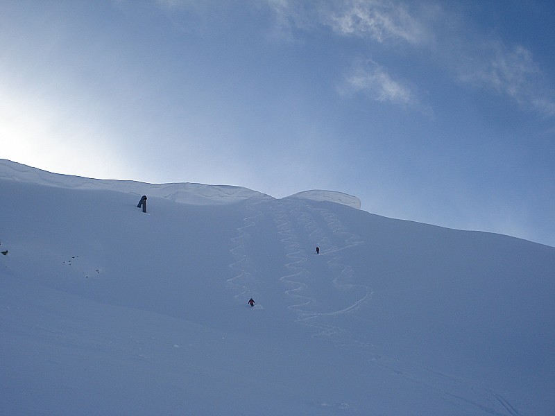PT DU DARD : descente sur le lac de brassa