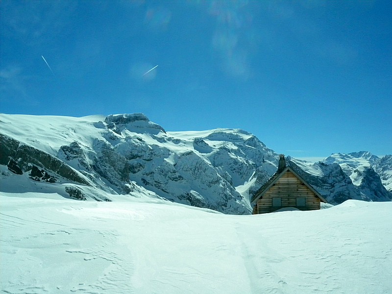Cabane des gardes : Belvédère pour le casse-croûte