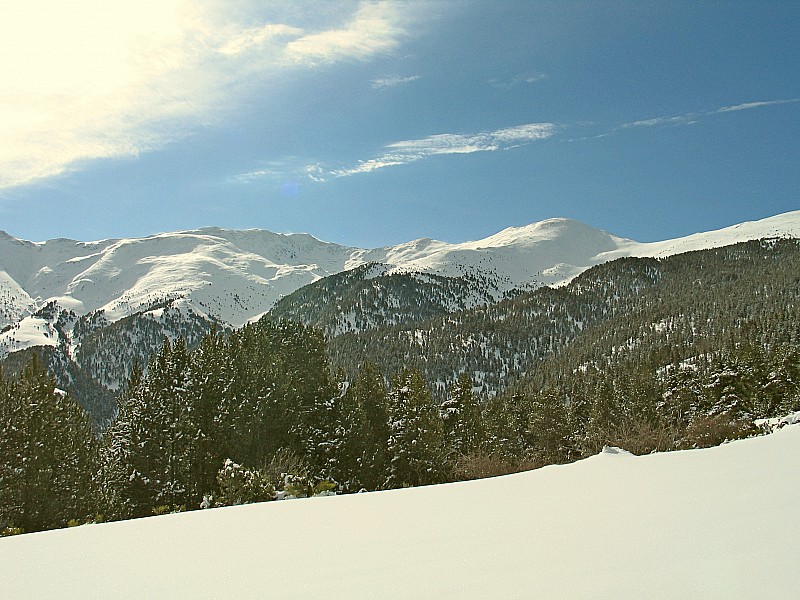 Puigmal de Llo : à droite sur la photo .