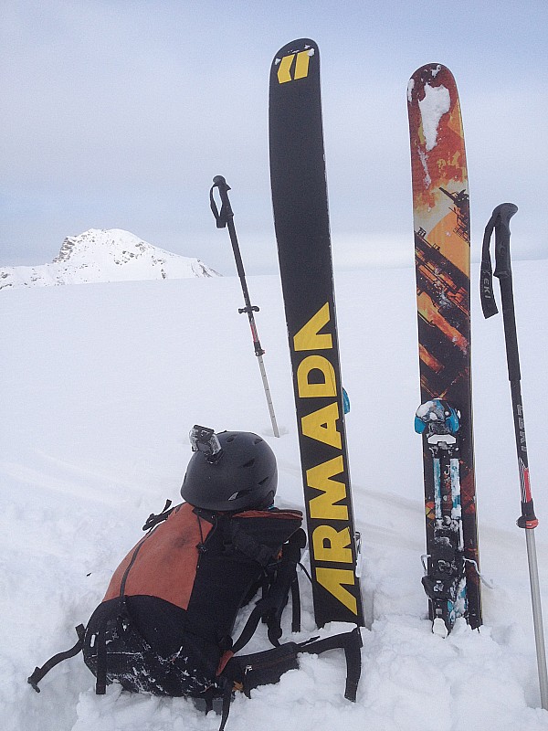 sommet : grande poudre, grande ski :-)
