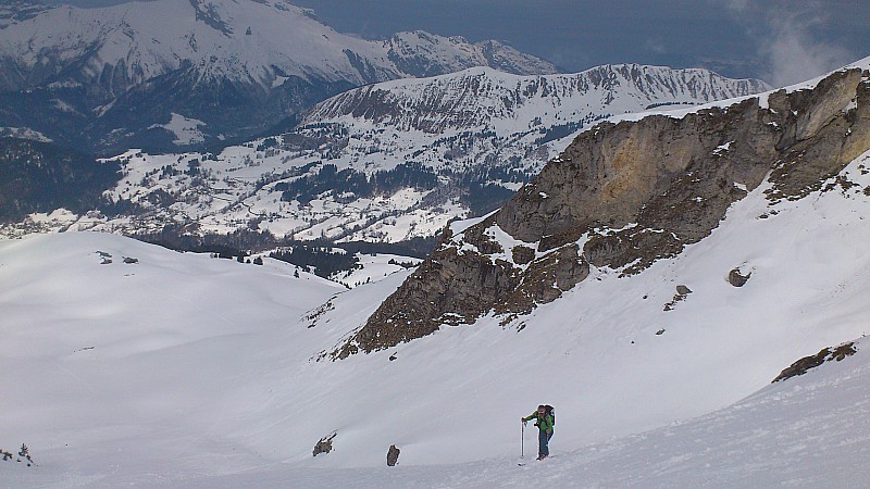 Photo de montée : Première pente plus prononcée