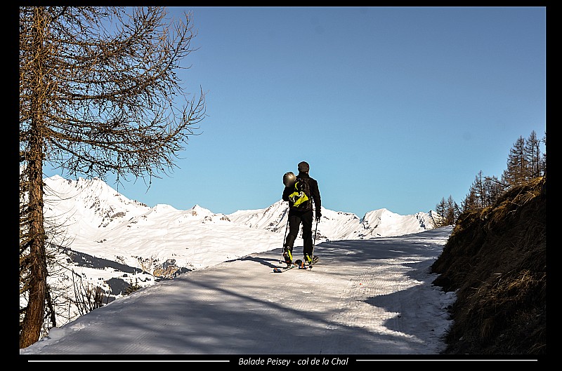montée vers vernettes : petit chemin tranquille jusqu'à la chapelle
