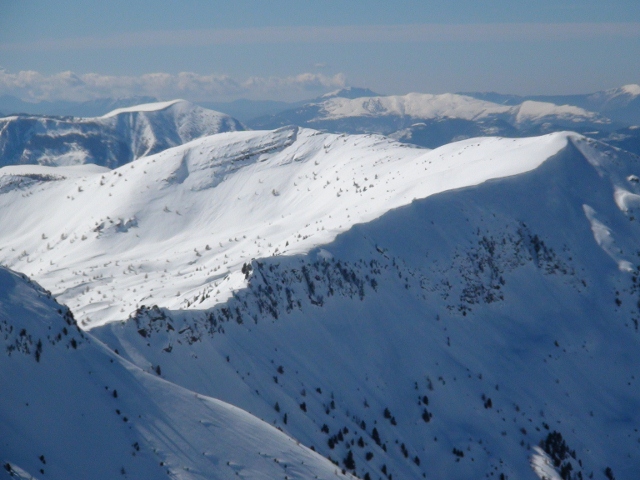 Mourre de Simance : SSW, les Préalpes de Digne