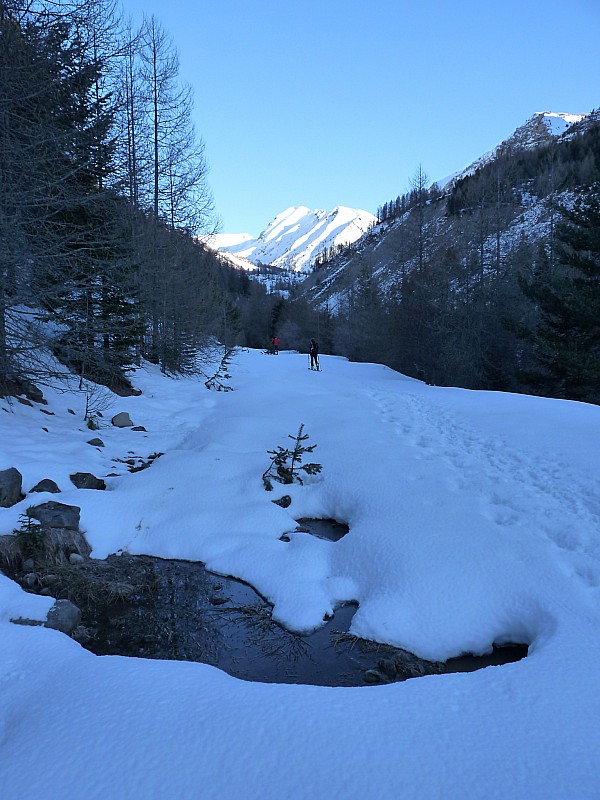 Départ skis aux pieds : depuis Chasse.