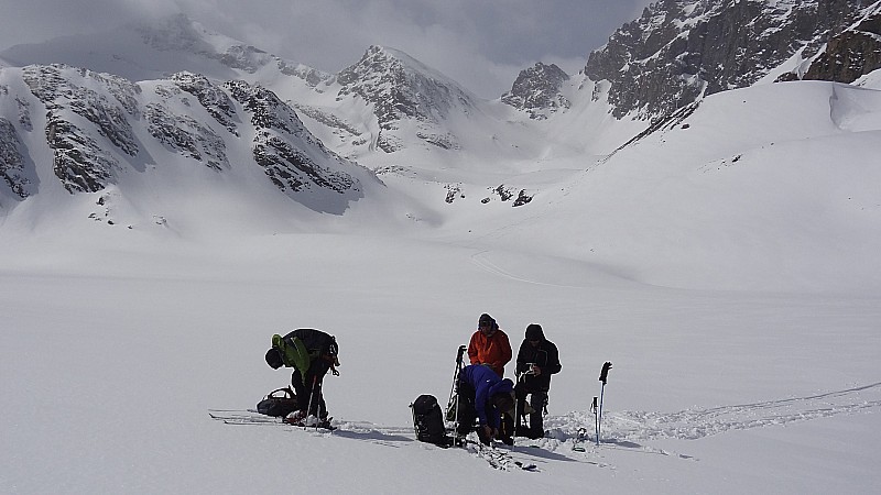 Le lac : sur le lac de Golletaz