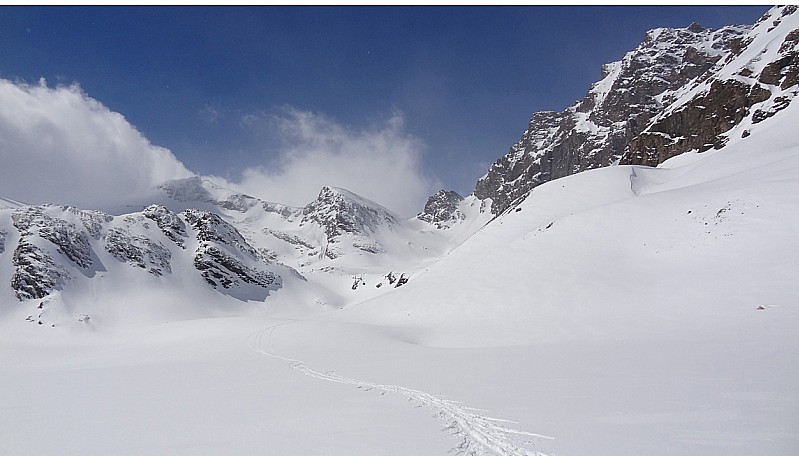 col de Bassac Déré : Descente du col