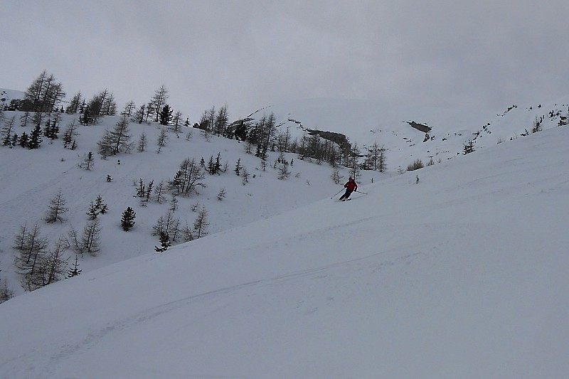 descente 1 : Bonne neige !