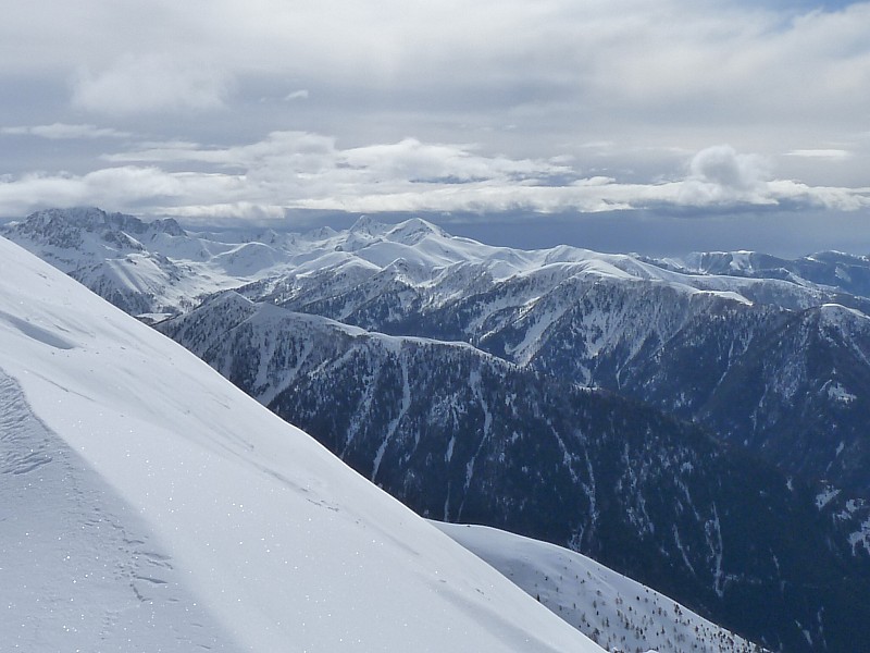 Bel éclairage : sur le Mercantour.