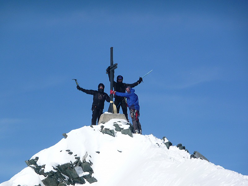 Allalinhorn : Au sommet !!