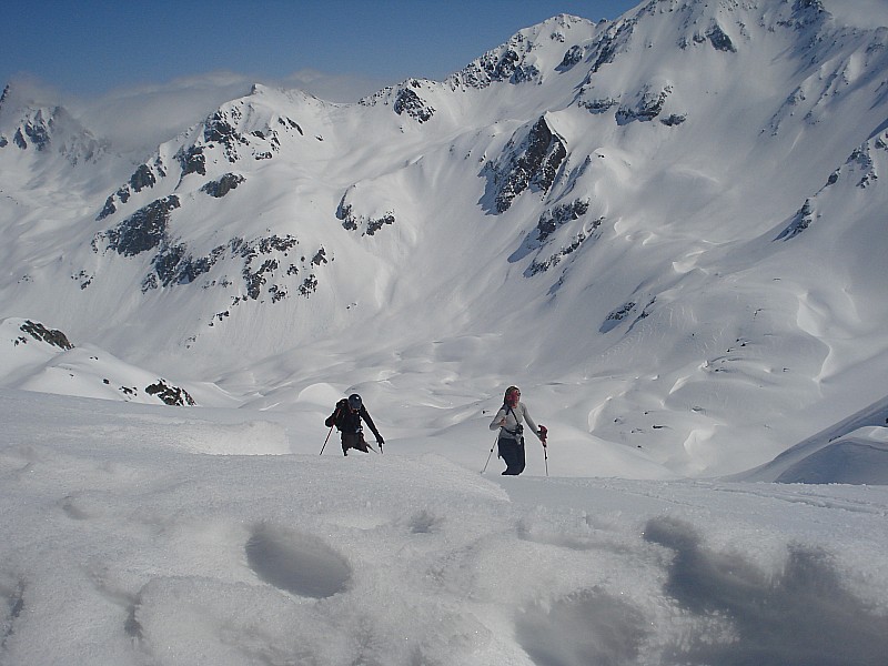 col du pertuis : silvia et patrck sorte au col du pertuis