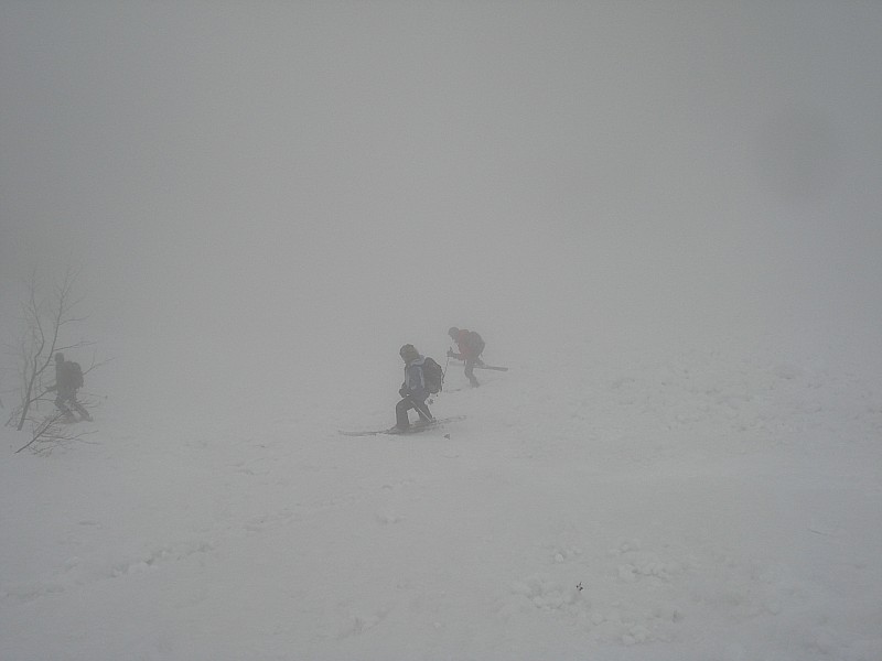 col du pertuis : voilas le reste de la descente