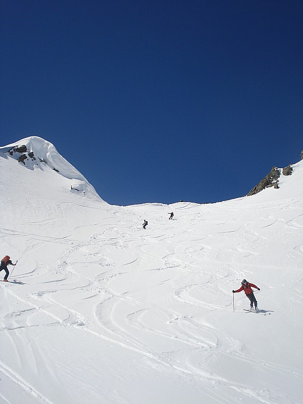 col du pertuis : descente du col de moretan