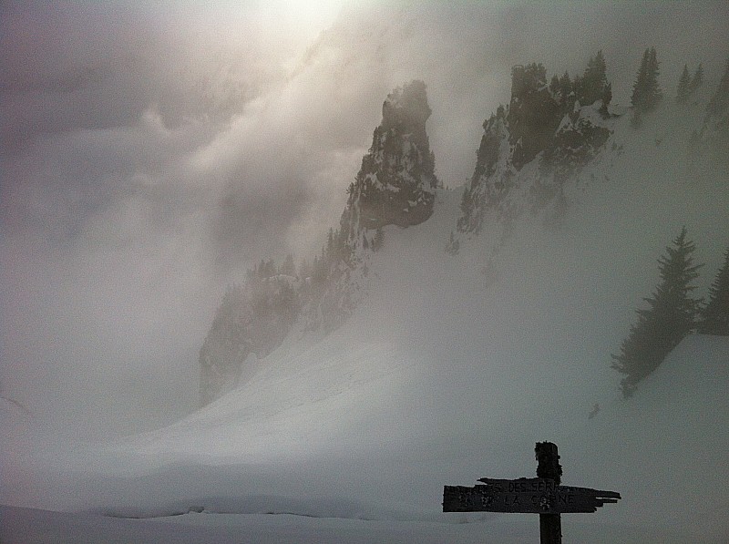 Au col de Damoz : Quelle vue