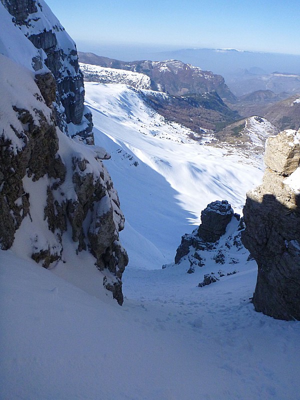 Couloir W : Du milieu