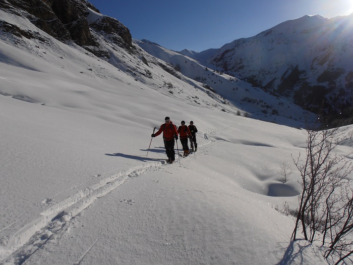 P4100001 : Montée sous la cabane du vallon.