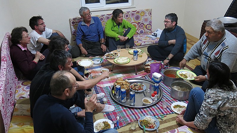 Accueil Turc : Diner dans la maison de Cevdet