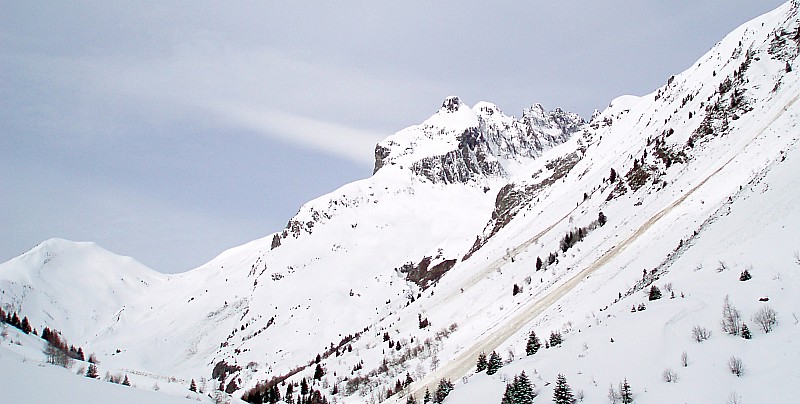 Aiguilles de l'Argentière : Un dernier coup d'oeil dans le rétro, pas de regret, c'était prendre trop de risques.