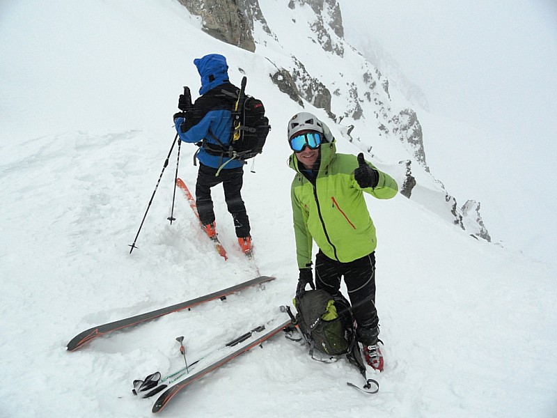 Brêche de la Somme : Alex se prépare à la descente